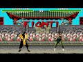 MK1 Scorpion Vs Sonya Sega Genesis