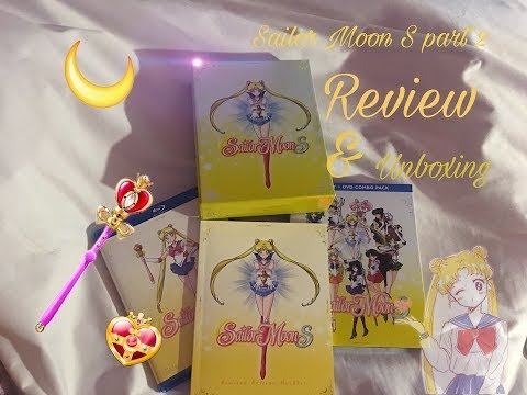 Viz Media Sailor Moon S parts 2 unboxing and review