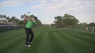 GOLF SWING 2013 - HENRIK STENSON FAIRWAY WOOD DRIVE - DTL FULL SPEED & SLOW MOTION - 1080p HD