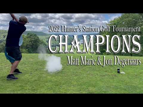 Hunters Station Golf Champions Cart Coaster