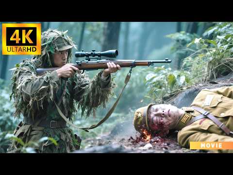 八路軍遭遇日軍伏擊，神槍手暴怒一槍一個，狙殺1000日軍為戰友報仇！ ⚔️ 抗日 MMA | Kung Fu 🔥