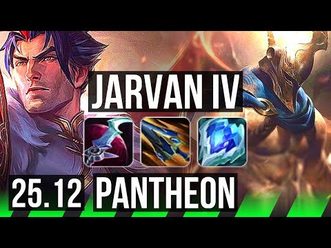 JARVAN IV vs PANTHEON (JGL) | 7/1/25, Dominating | EUW Master | 25.12