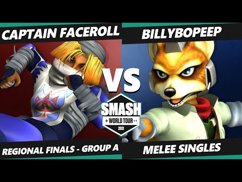 SWT NA West Group A - Captain Faceroll (Sheik) Vs. billybopeep (Fox) SSBM Smash Melee Tournament
