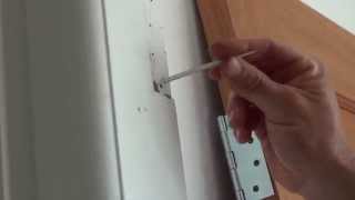 How to fill unwanted old screw holes