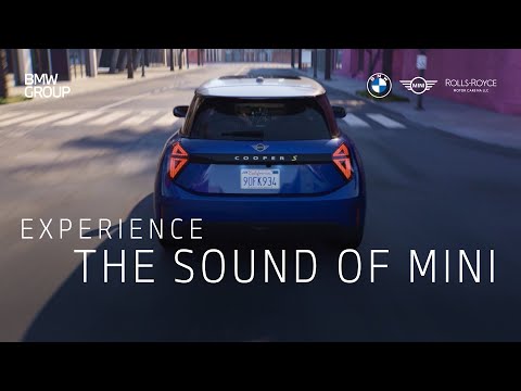 The electrifying sound of MINI