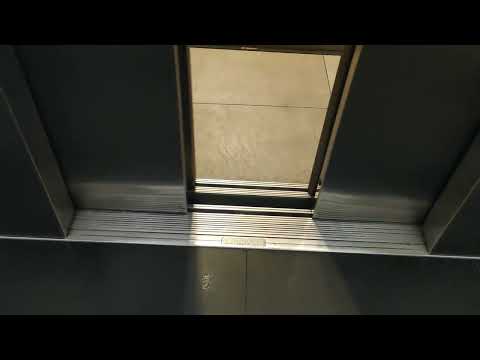 Schindler 5400 MRL traction elevators at Ušće shopping center, Belgrade, Serbia