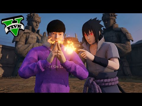 ကျွန်တော် Sasuke လိုမျိုး ခုနစ်ရက်တိတိလေ့ကျင့်ခဲ့တယ် | Training with Sasuke in GTA V