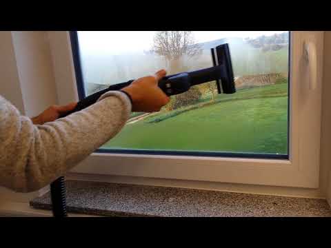 Fenster reinigen Dampfsauger Premium