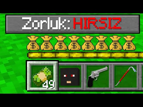 HIRSIZ ZORLUK SEVİYESİ 😱 - Minecraft