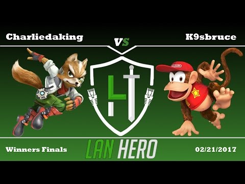 Lan Hero Tuesdays #16 LH | Charliedaking (Fox) vs LH | K9sbruce (Diddy Kong) Winners Finals