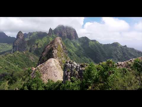 Marquesas Islands 4K Drone, French Polynesia