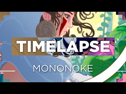MONONOKE et ART NOUVEAU - Timelapse