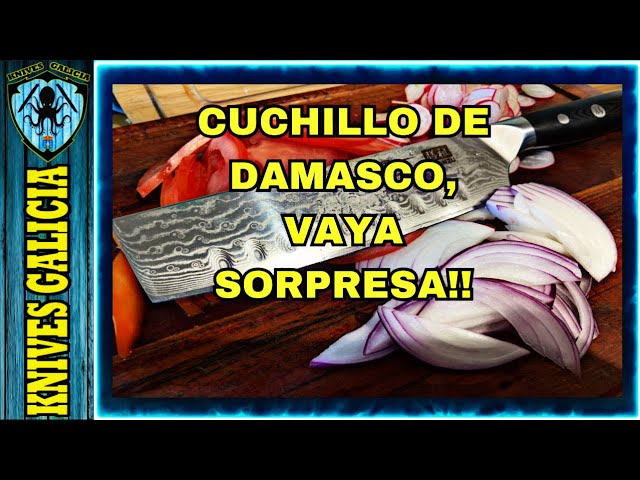 Vídeo relacionado con SHAN ZU Cuchillo de Chef de Acero en Polvo, 20cm de Cocina de Cocina Japonés, Cuchillo de Cocinero Profesional de Acero Duro, Cuchillo para Trinchar Ultra Afilado, Mango Ergonómico de Madera de Pakka