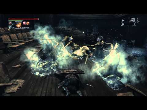 Bloodborne, farming in two min. Boom, take that pig farmer.