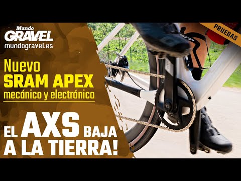 ¡¡NUEVO!! Mundo Gravel: Así es el nuevo SRAM Apex en versión mecánica y electrónica