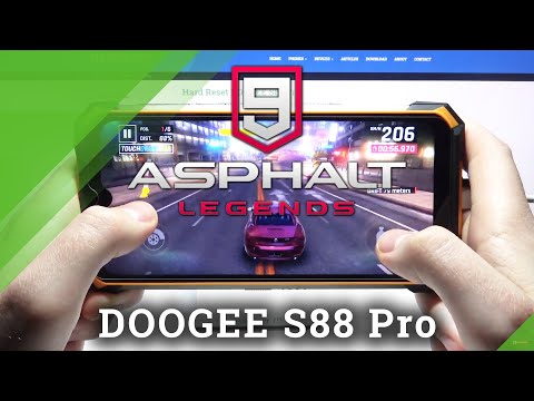 Test Game Asphalt 9 on Doogee S88 Pro | MediaTek Helio P70 | 6 GB RAM | Gameplay - FPS Check