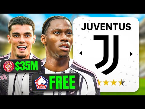 I Rebuild JUVENTUS With Their NEW TRANSFERS!