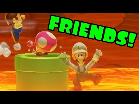 Super Mario Maker 2 🔧 Multiplayer Co-Op with Friends