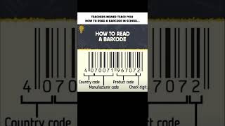 “They Never Taught You This Barcode Secret in School 😱