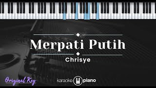 Merpati Putih - Chrisye (KARAOKE PIANO - ORIGINAL KEY)