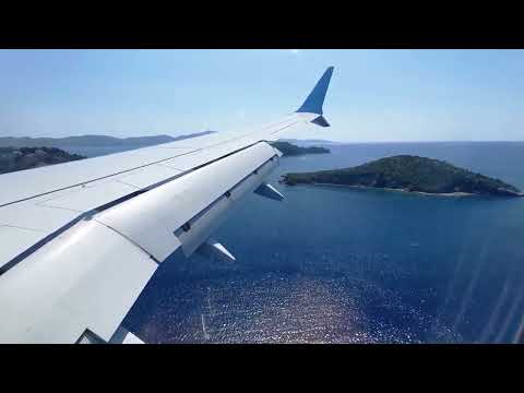 Skiathos Summer 2022 Greece - Landing at the airport 😱