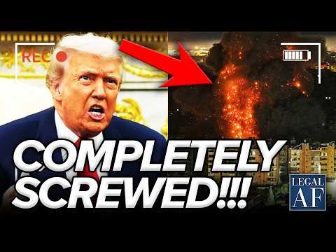 Trump LOSES IT as HE CAN’T GET OUT of DISASTER WAR