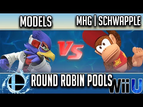 Smash'N'Splash 3  ROUND ROBIN POOLS - Models (Falco) vs MHG | SchwApple (Diddy Kong)