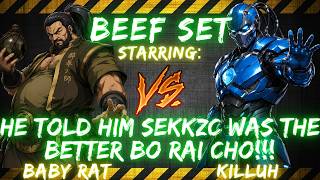 BEEF SET ft. RealKilluh vs Baby Rat | HE TOLD HIM SEKKZC WAS THE BETTER BO RAI CHO!!! 🎤👀🔥😱