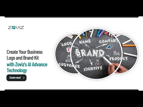 Create Your Business Logo and Brand Kit with Zoviz's AI Advance Technology