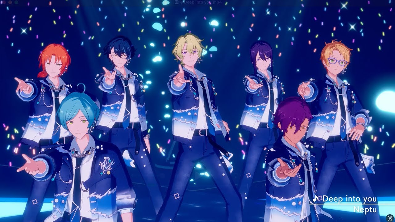 Neptu「Deep into you」 あんさんぶるスターズ！！ Music ゲームサイズMV