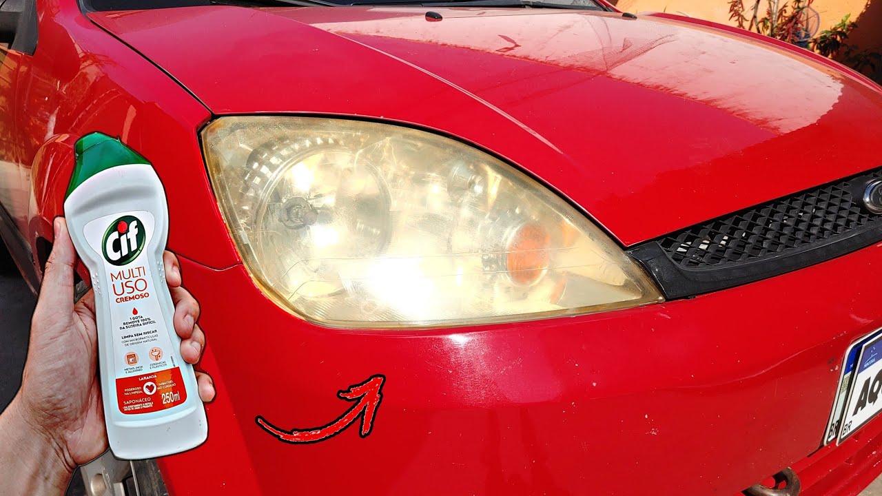 Cif Restaura Farol Amarelado ?