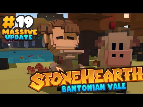 Stonehearth Massive ACE Update - Moo Moo's 🐮 - Ep 19