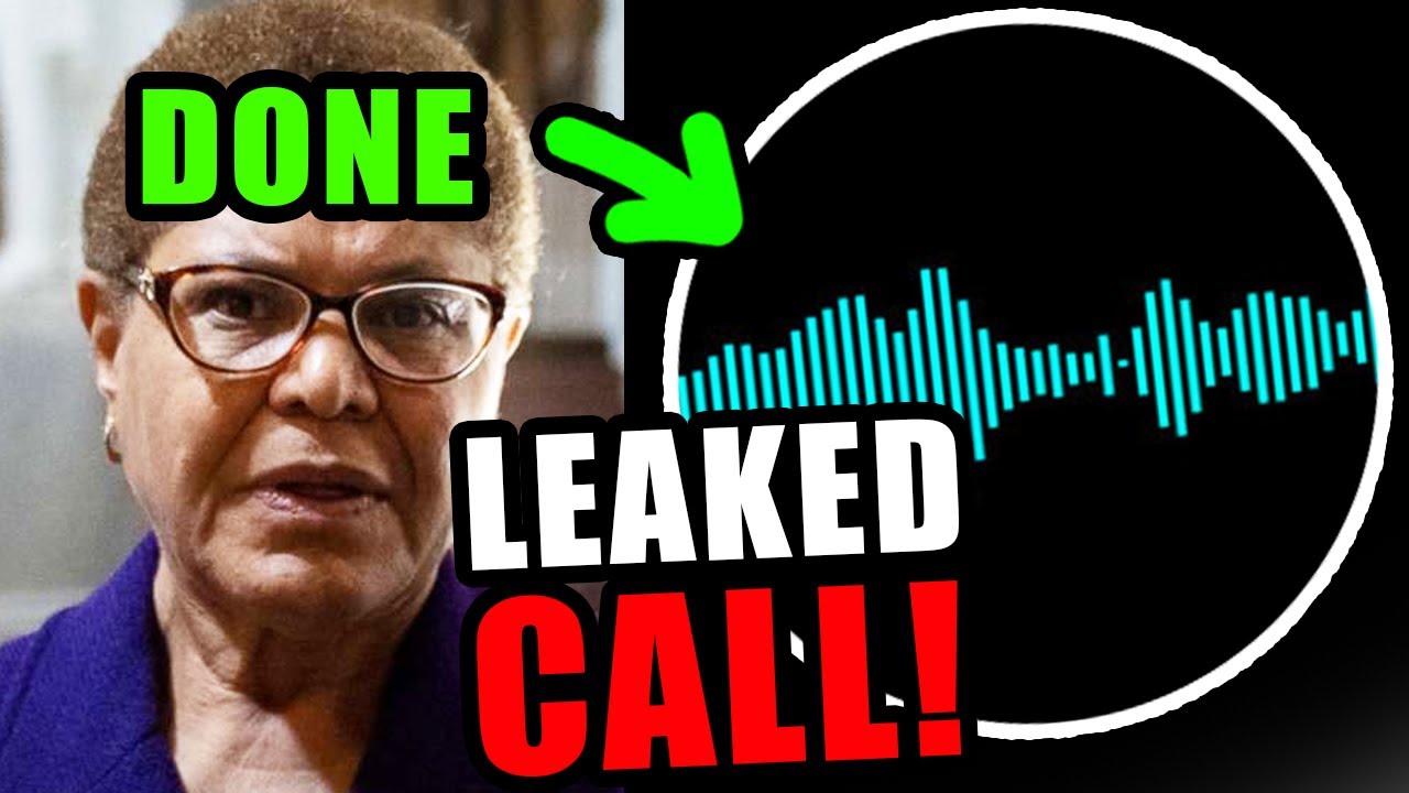 Karen Bass Faces Backlash After Leaked Phone Call Exposes Leadership