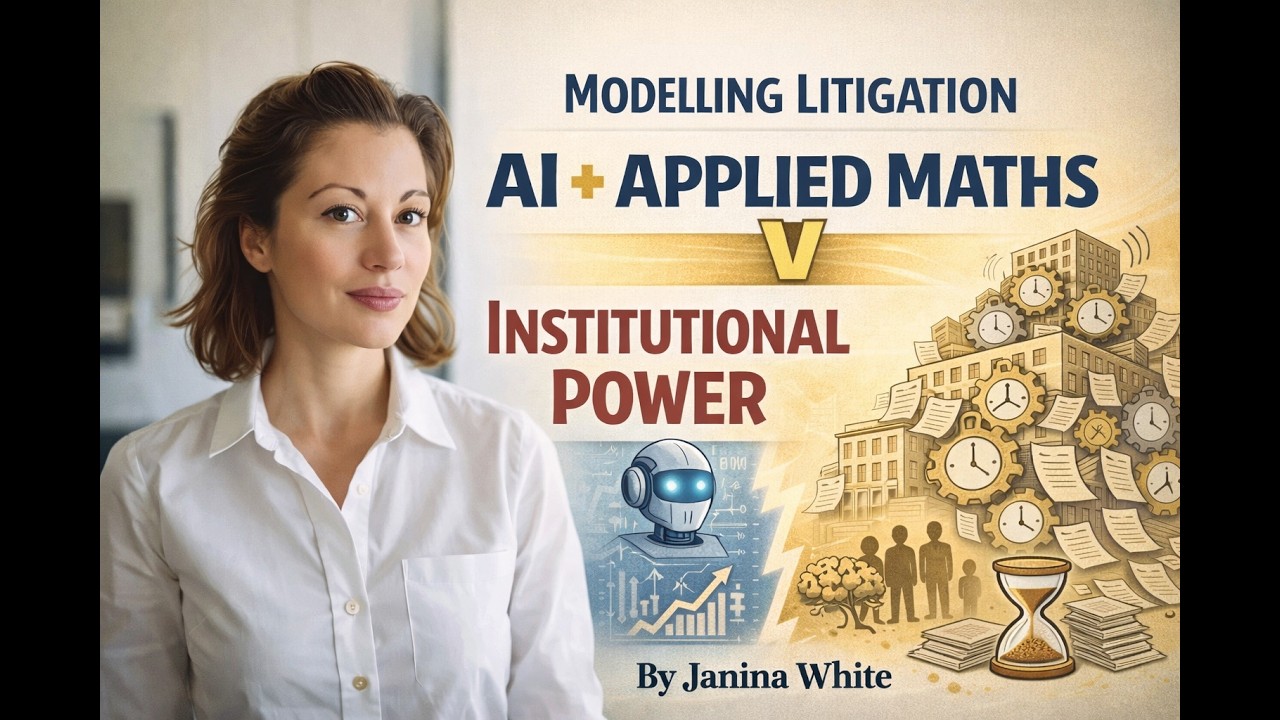 AI +Applied Math v Institutional Power | Modelling Litigation