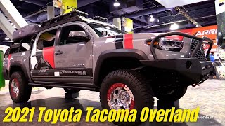 2021 Toyota Tacoma Custom Overlanding Rig with MileStar Tires Review - Walkaround | AutoMotoTube