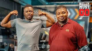 Big Narstie does the splits | Belly Must Go