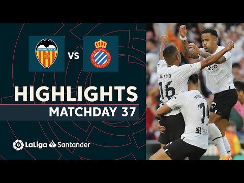 Videoresumen del Valencia - Espanyol
