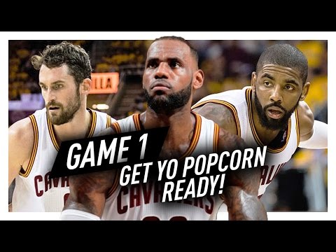 LeBron James, Kyrie Irving & Kevin Love BIG 3 Game 1 Highlights vs Raptors 2017 Playoffs - EPIC!