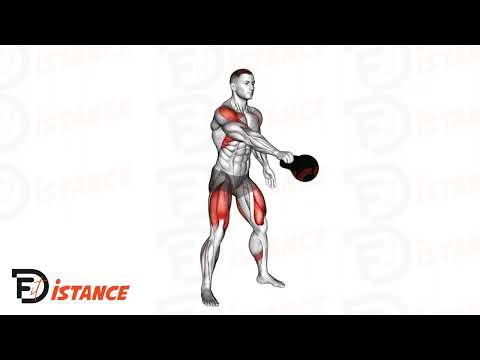 Exercice Swing à un bras avec kettlebell