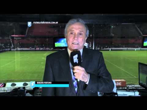 El análisis de Roberto Perfumo. Newell's 0 - Temperley 0. Fecha 20. Primera División 2015. FPT.