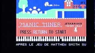 Manic Miner on the Oric Atmos