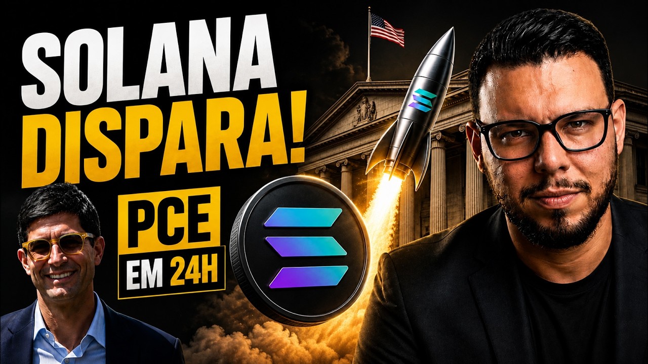 🚨 SOLANA DISPARA! FALTAM 24H PARA O PCE! SE PREPARE!