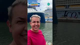 Icon of the Seas encontra o Celebrity Beyond: Um Encontro Inesquecível em St. Thomas em 60 segundos!