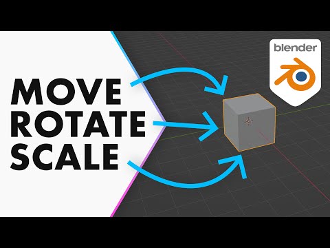 Beginner Guide to Moving, Scaling, and Rotating Objects in Blender 3.0