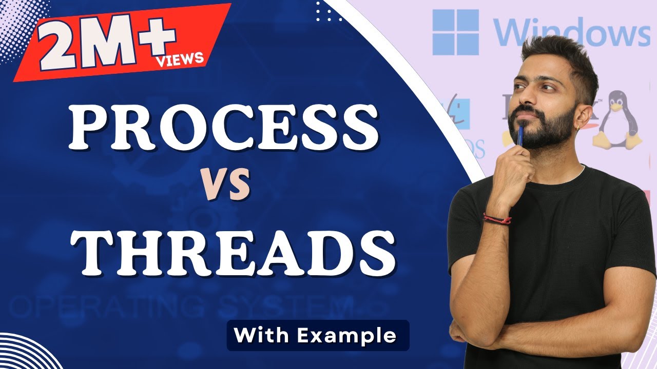 L-1.11: Process Vs Threads in Operating System