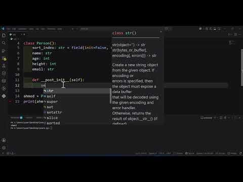 Learn Python Data Class 66