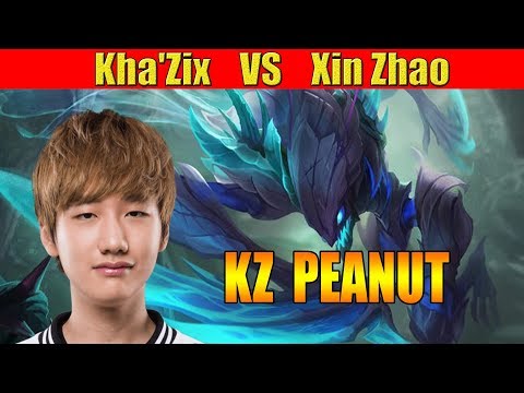 KINGZONE PEANUT - Kha'Zix Jungle vs Xin Zhao