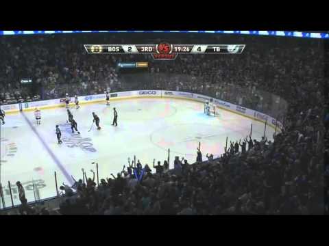 Steven Stamkos 4-2 Goal - Lightning vs. Bruins - R3G6 2011 Playoffs - 05.25.11 - HD