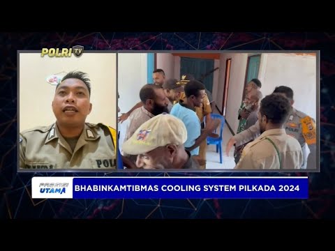 LIVE - BRIPKA HAMDANI ISMAIL - BHABINKAMTIBMAS COOLING SYSTEM PILKADA 2024 DI WILAYAH PEDALAM PAPUA