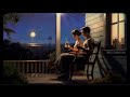 1949 Sitting On A Porch On A Summer Night Oldies Playing In Another Room Crickets 6 Hours ASMR